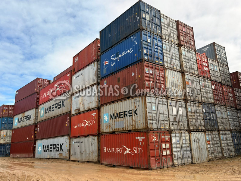 Contenedores con capacidad 20 FT STANDARD  Cantidad aprox: 50 UN